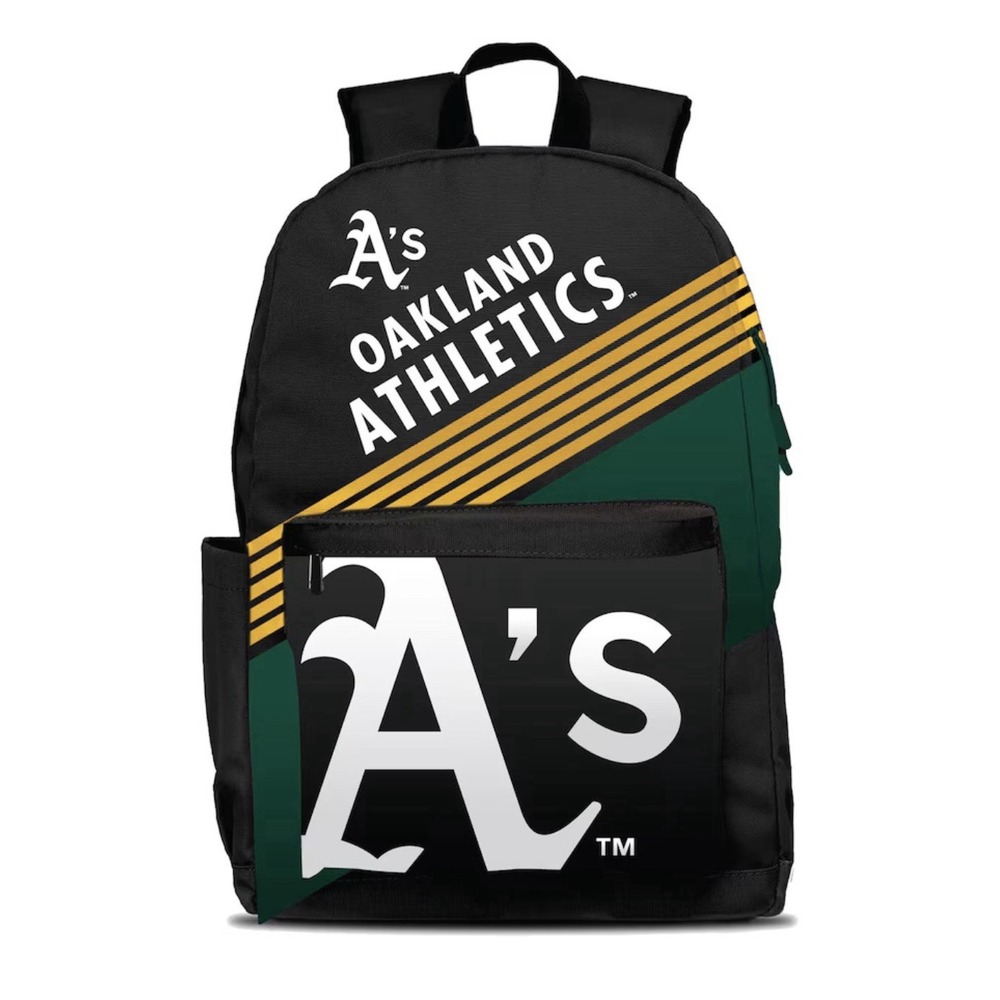 Oakland Athletics Mojo Adult Unisex Ultimate Fan Backpack One Size Black NWT